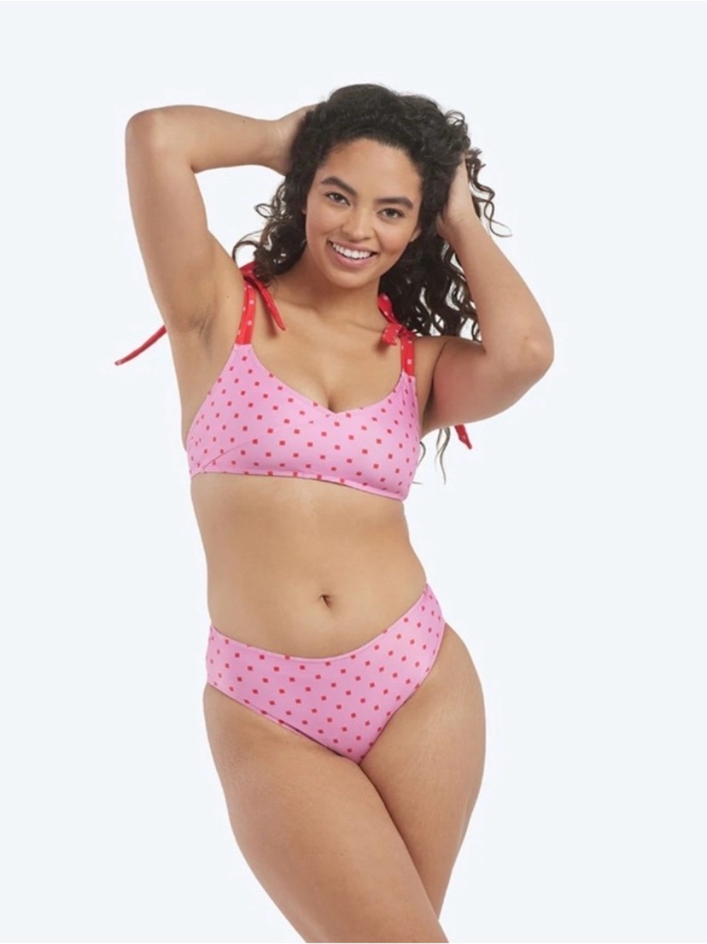 Summersalt Flamingo and Hibiscus Bikini set - size 4 - NWT